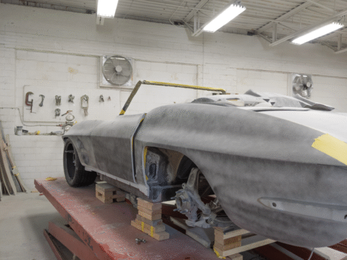 Front Clip (C6 ZR1 1.5 Flare) 63-67 - Image 12