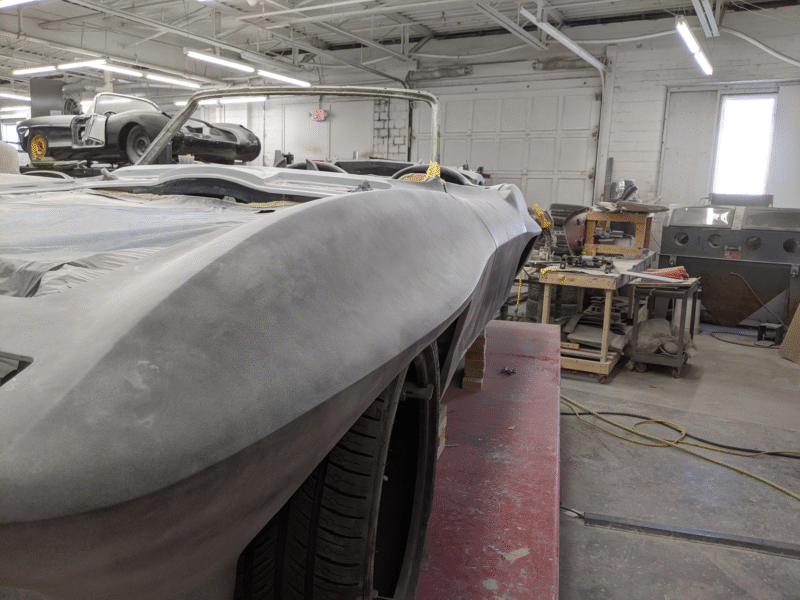 1963-67 Corvette Front Clip (C6-ZR1) - Dynamic Corvettes