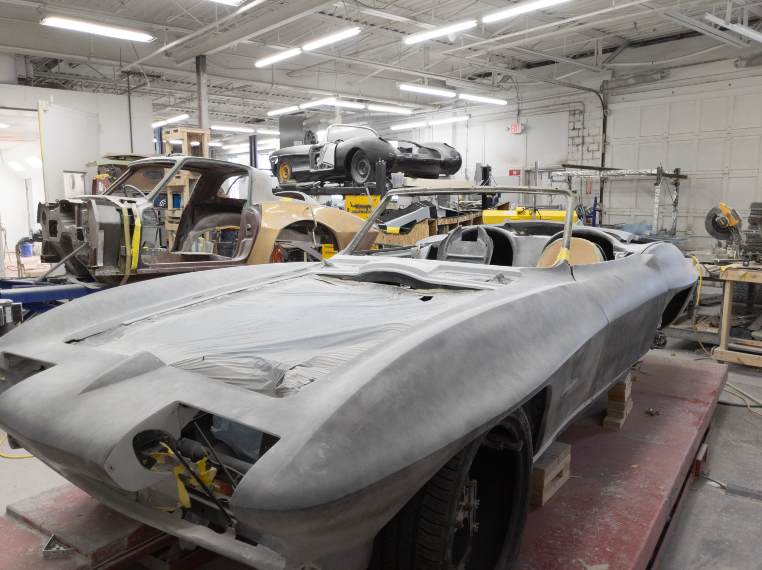 1963-67 Corvette Front Clip (C6-ZR1) - Dynamic Corvettes
