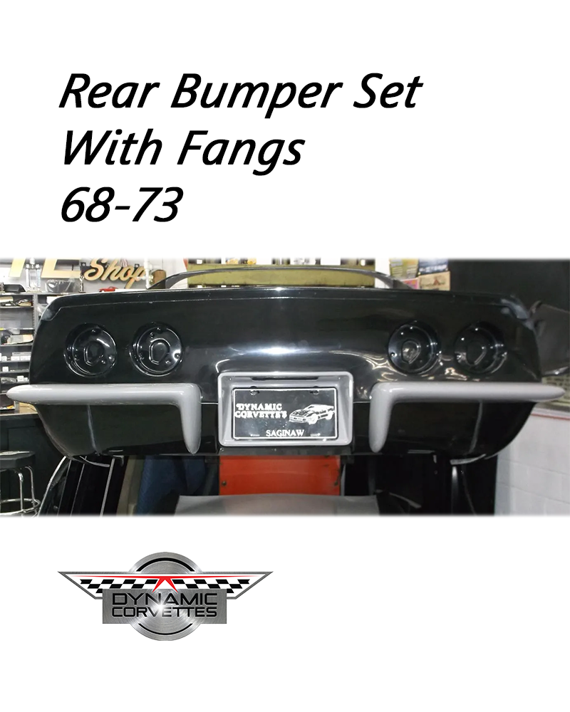 thumbnail image 2 of Corvette C3 Rear Bumper Letter Set 1968-1973 (X2638) - Vintage Reproduction 2 of 6