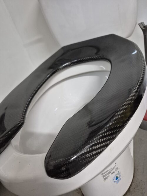Elongated Toilet Seat Carbon Fiber - Image 2