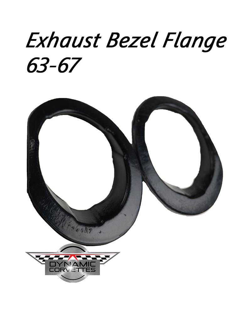 Exhaust Bezel Flange 63-67